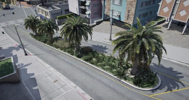 Road Vegetation around Map — screenshot 3