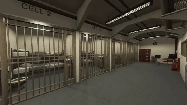 [MLO] Davis Sheriff Station Gta 5 Interior + LSPD Theme for FiveM, altV and RageMP — screenshot 9