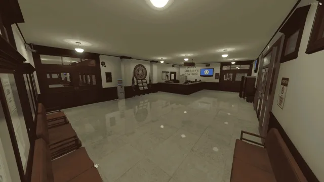 [MLO] Davis Sheriff Station Gta 5 Interior + LSPD Theme for FiveM, altV and RageMP — screenshot 2
