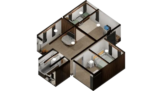 Furnished Housing Shell Pack
