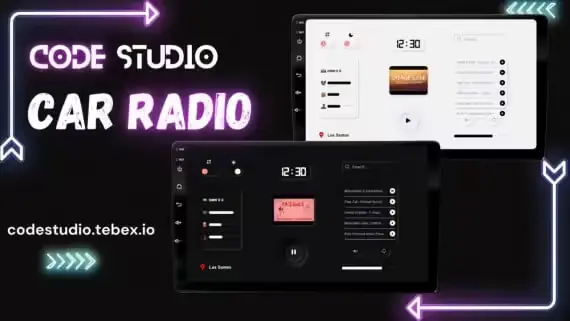 Car Radio Script with Control UI