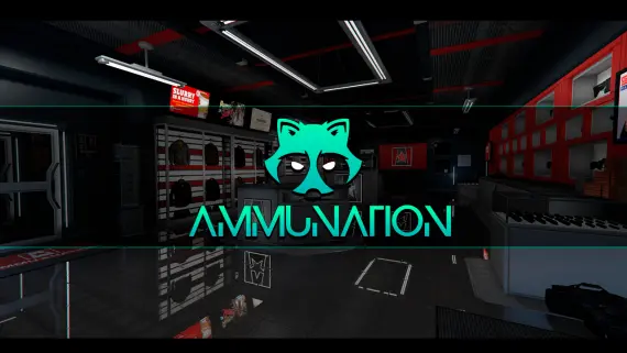 Gabz AmmuNation MLO for FiveM — 11 Gun Store Interiors