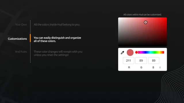 WAIS HUD V6 Customizable — screenshot 6