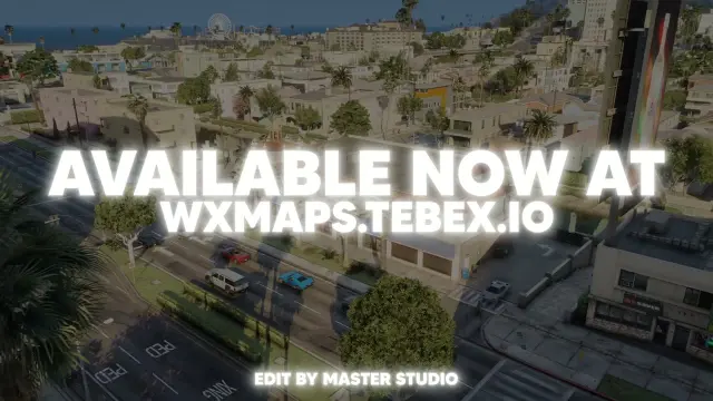 Street view of the Vespucci car dealership MLO location in Los Santos