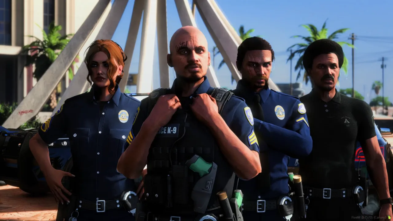 EUP Police and EMS Emergency Uniforms Pack