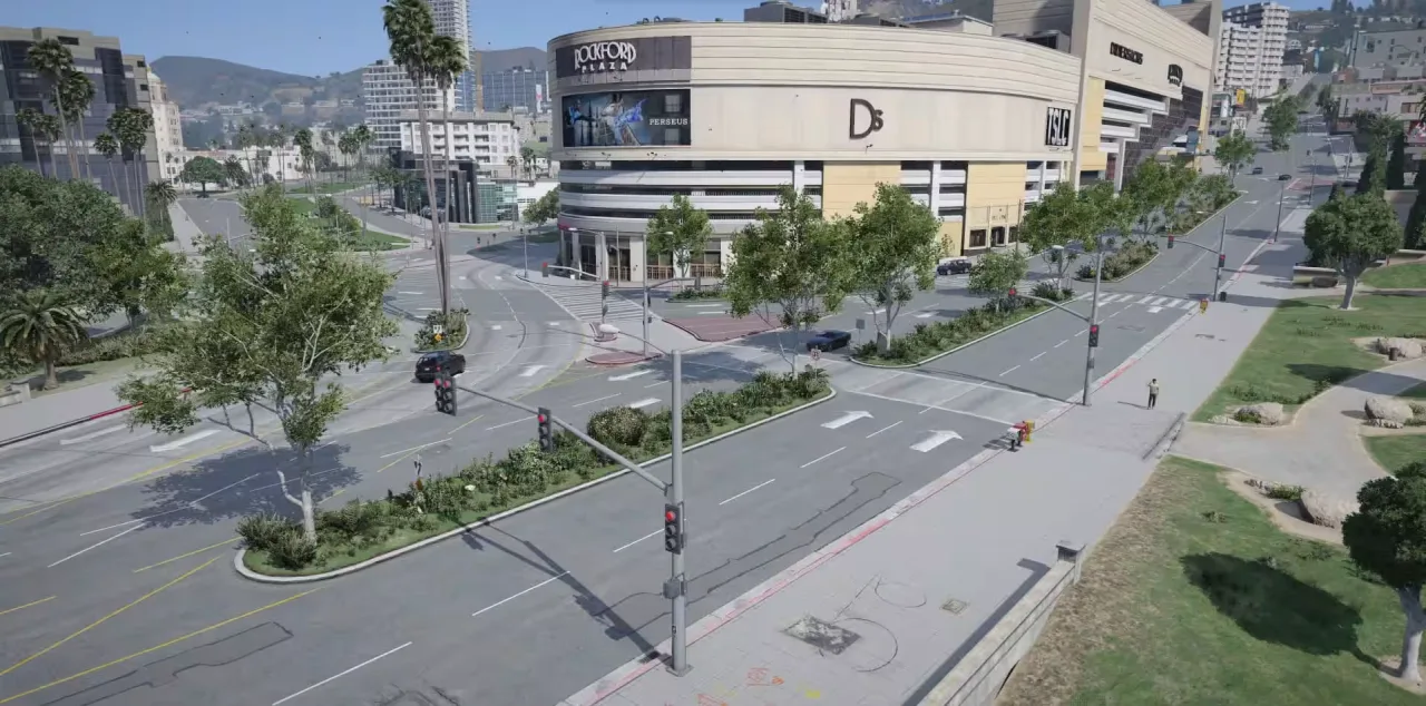 Road Vegetation around Map — screenshot 1