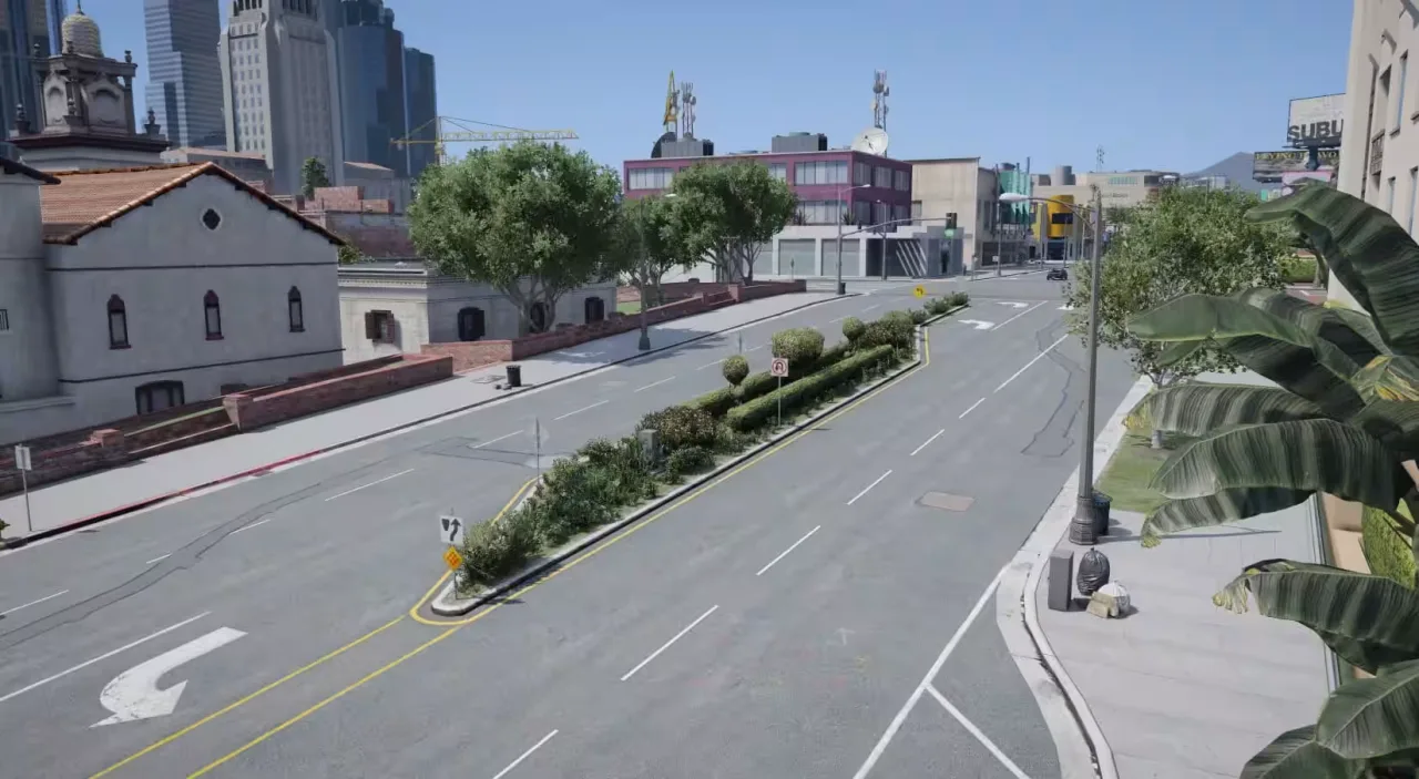 Road Vegetation around Map — screenshot 7