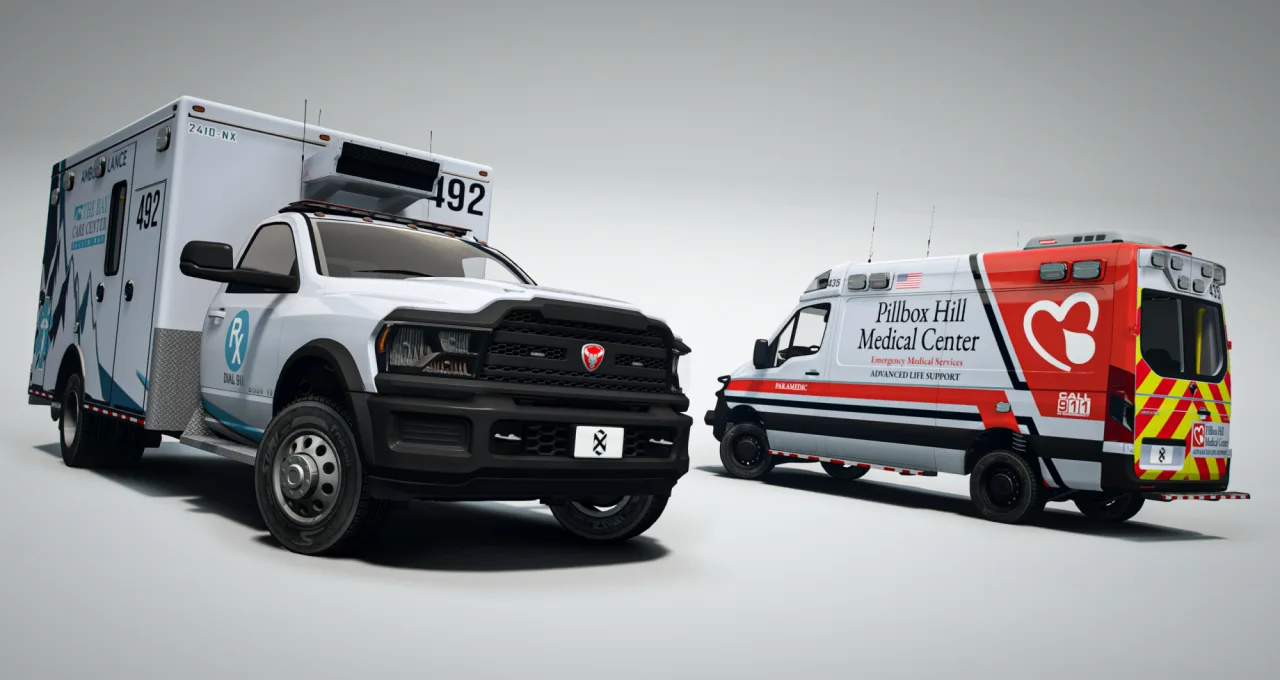EVP V2: Emergency Police EMS Vehicle Pack