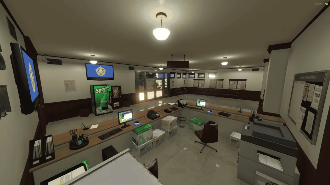 [MLO] Davis Sheriff Station Gta 5 Interior + LSPD Theme for FiveM, altV and RageMP — screenshot 13
