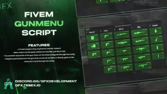 GFX GunMenu for FiveM — cover image
