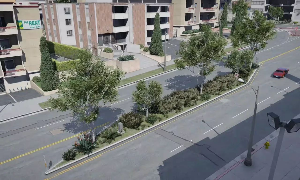 Road Vegetation around Map — screenshot 10