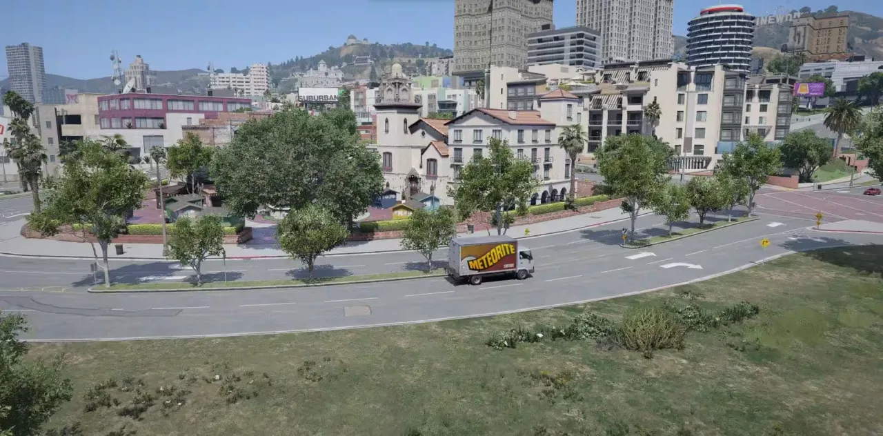 Road Vegetation around Map — screenshot 5