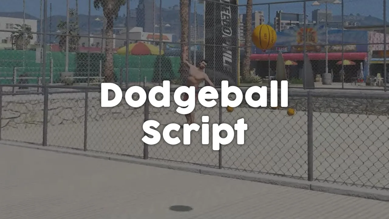 FREE FiveM Dodgeball Game — cover image