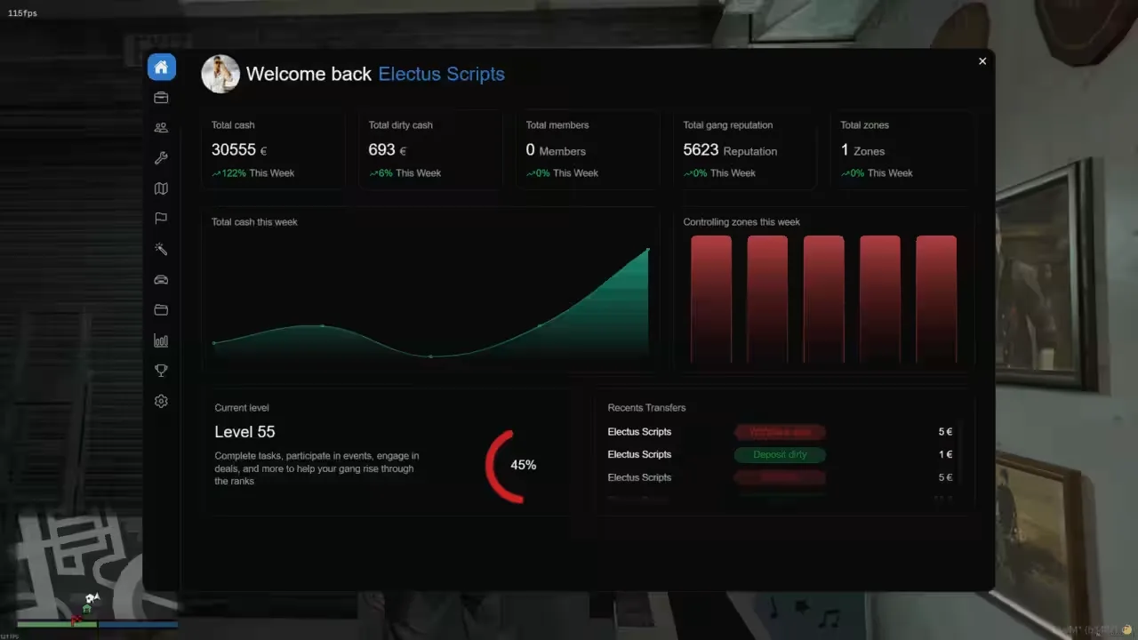 FiveM Gang Script | Electus Gangs — screenshot 4