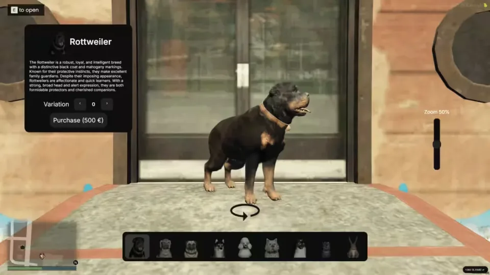 FiveM Pet System
