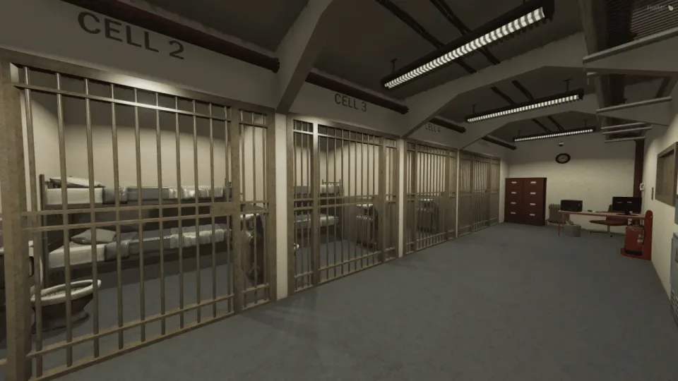 Davis Sheriff Station MLO Interior FiveM LSPD
