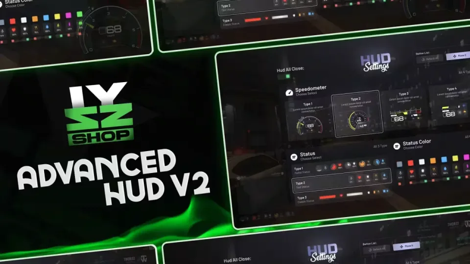 FREE Advanced HUD By Izzy V7