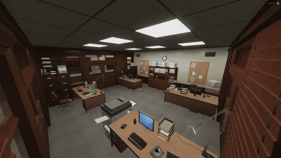 Davis Sheriff Station MLO Interior FiveM LSPD