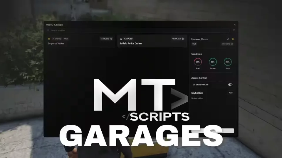 FREE FiveM Garage Script